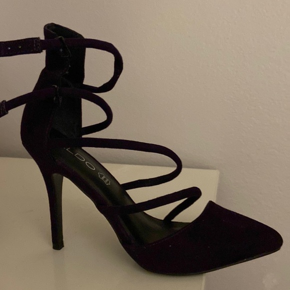 Aldo - Deep Purple Heels - Picture 3 of 4